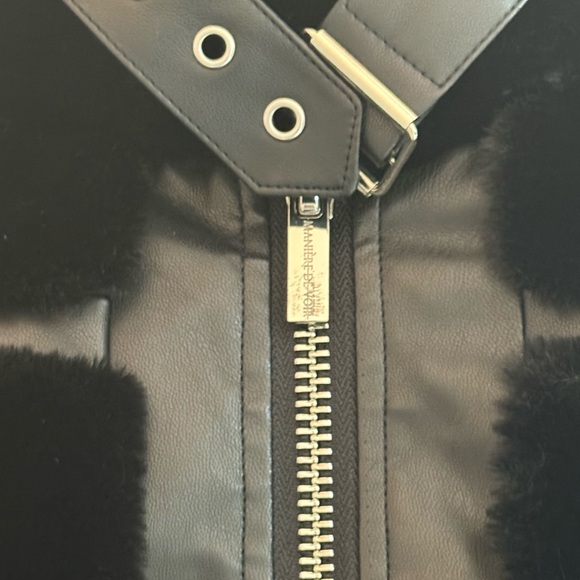 Maniere De Voir Deya Jacket in Black - Picture 6 of 7